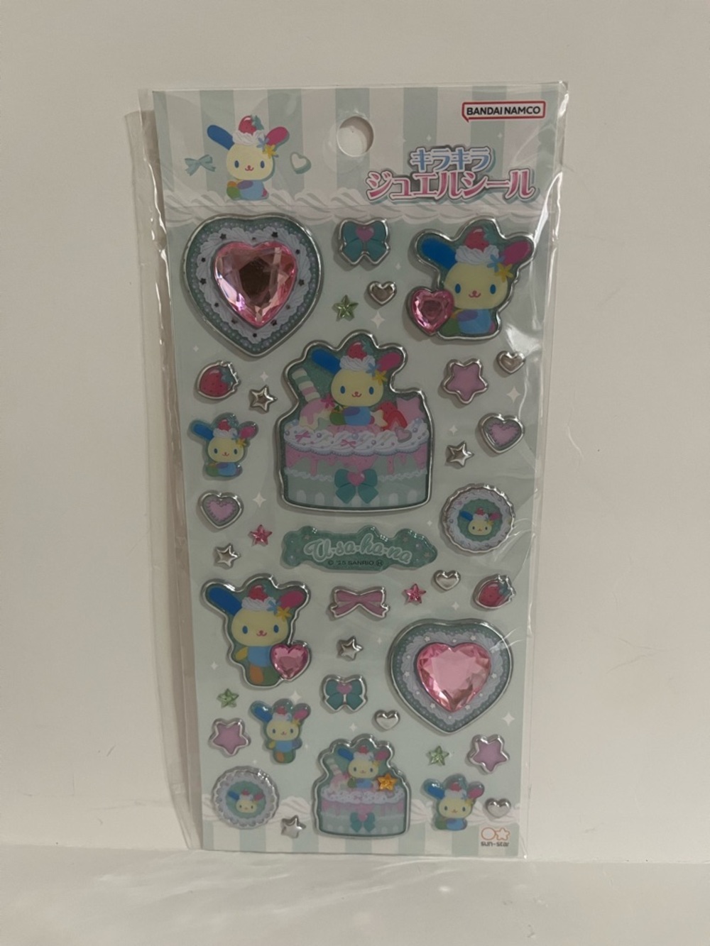 Usahana Jewel Themed Sticker Sheet